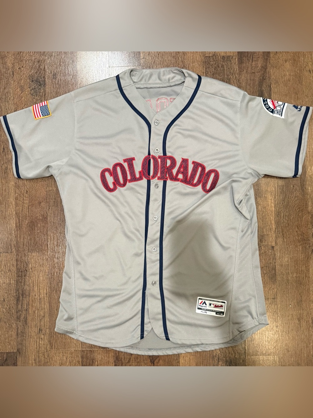 Majestic Colorado Rockies Trevor Story jersey
